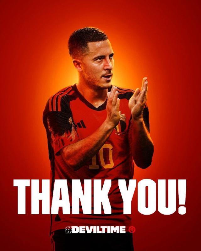 kaiyun-31岁阿扎尔退出国家队 比利时“黄金一代”队长告别